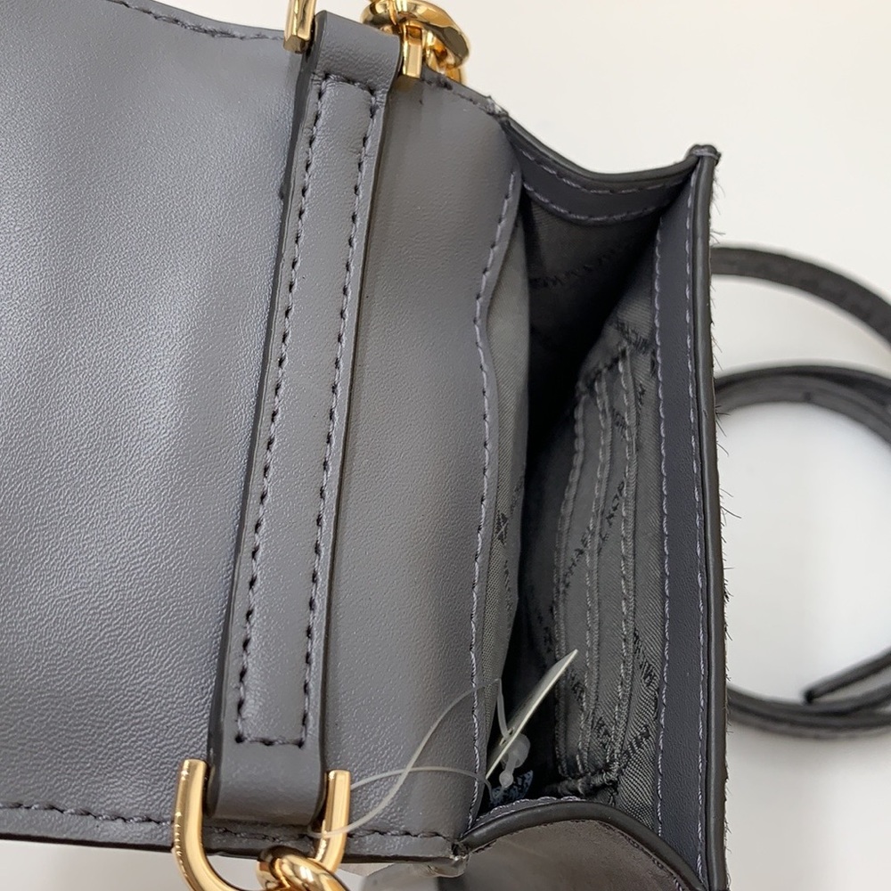 Brand New with Tag
Michael Kors Carmen Small NS Phone XBODY HairCalf Grey Multi - Picture 13 of 16